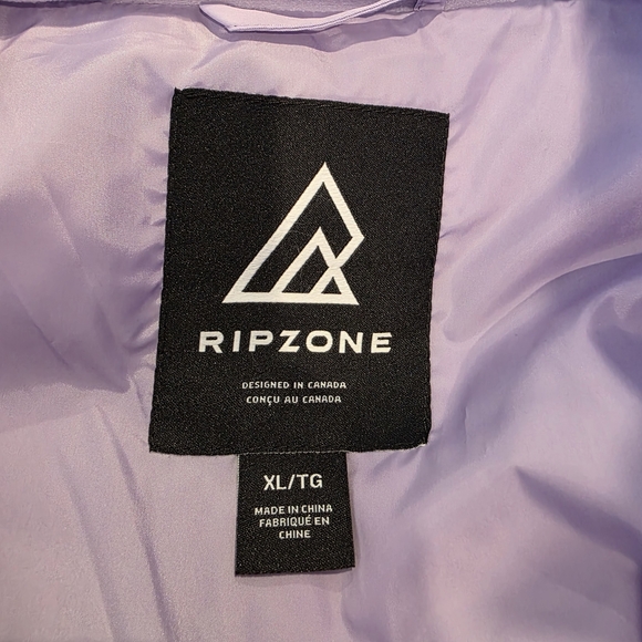 Elegant Lilac Puffer Jacket for Women - Picture 7 of 11